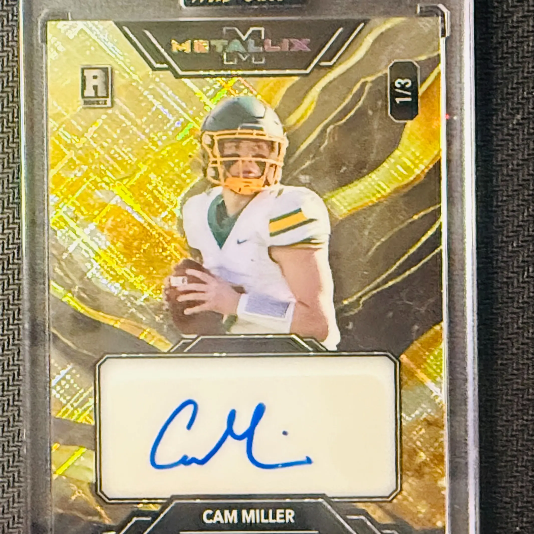 Wild Card 2025 Metallix Pro-Look Football Edition Autograph's