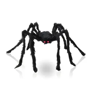 Pure Color Spider Decoration Piece, Halloween Indoor Outdoor Decor, Home Ornament, Festive Room Accent, Unique Design