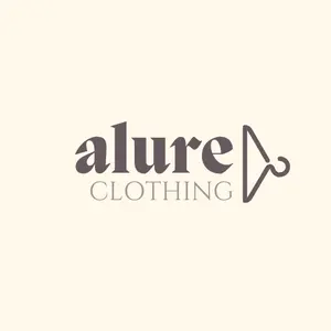 Alure Clothing shop logo