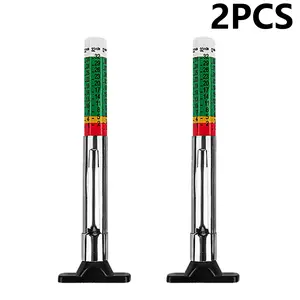 2 PCS Tire Depth Gauge, Car Measuring Pen Tyre Pattern Measurement Tool Thread Meter 0-32nds Tire Depth Gauge