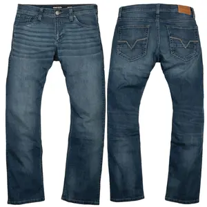 Howitzer Style Men's Denim Jean Freedom Parachute Military Grunt 34" INSEAM