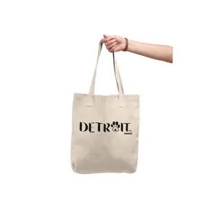 Detroit Pink Tongue - Organic Cotton Tote Bag