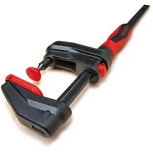 212 MAIN 12 in. Grip Bar Clamp - Quick Release, Enclosed Gear, Sliding Rail, Plastic Handle for Cramped Spaces, Grip Clamps