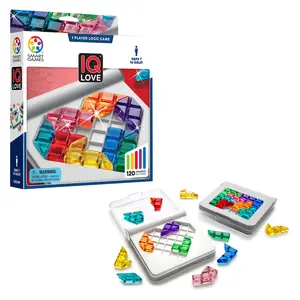 IQ Love Travel Puzzle Game with 120 Challenges for Ages 7+