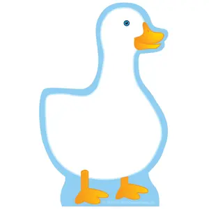 SHAPES ETC.  Large Notepad - Duck