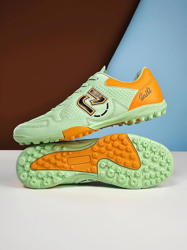 Unisex TF Soccer Shoes, Turf Shoes, Soccer Cleats, Durable PU Leather & Rubber Sole, Sporty Style, All-Season Wear, Anti-Slip Design, Suitable for Multiple Surfaces