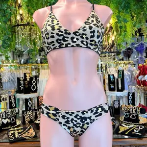 Gold Cheetah Bikini Set