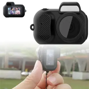 Mini Keychain Camera Small Tiny Camera for Vlogging, Autofocus Vlogging Camera Electronics Video Photo Still Image Camcorder Film