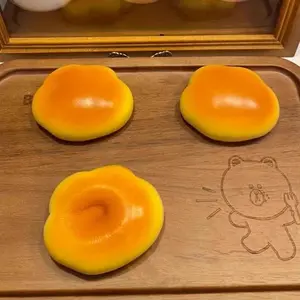 Slow-Rebound Squishy Toy Bread Squusher - Squeesable Fidget Toy Suitable for s &, Squishy Bread Press for Bedtime, Parties, Travel, Durable Thermoplastic Polyurethane (TPAU)