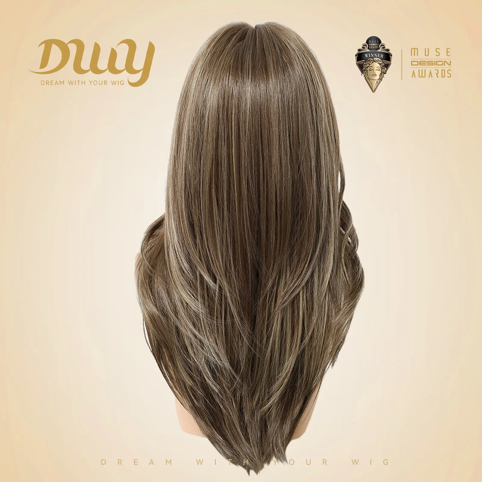 Kimi -DWY New Technology! Bionic Silk Top 22-Inch Long Wave Light