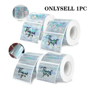 Holographic Thermal Labels, 1 Roll, 50x50 Mm, Compatible with M110/m220/m120, Ideal for Home, Office, Logistics, Various Labeling Needs