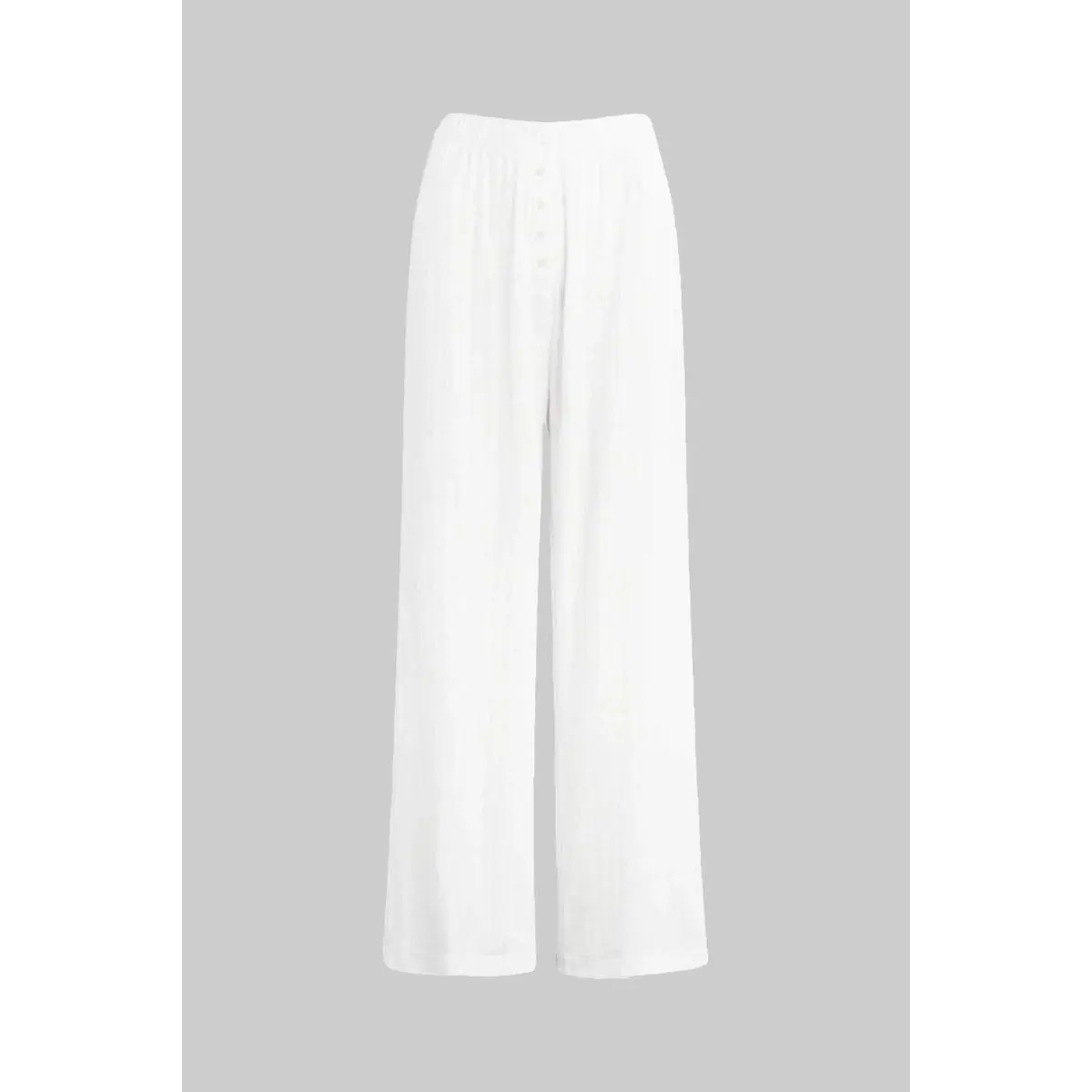 Pointelle Boxer Pant (White)
