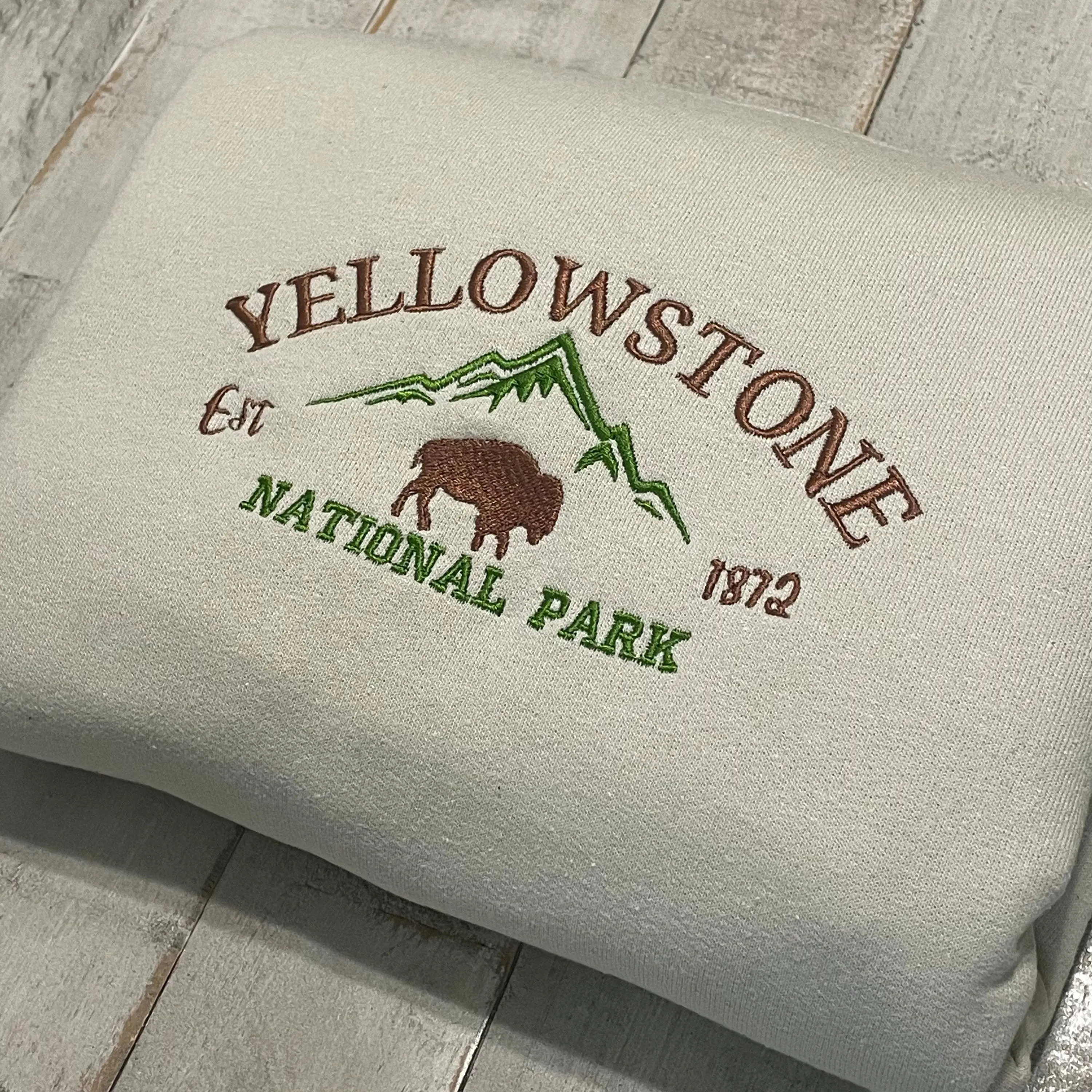 Yellowstone Embroidered Sweatshirt
