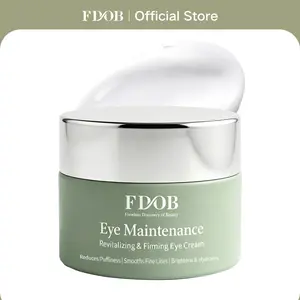 FDOB Eye Maintenance Revitalizing & Firming Eye Cream – Reduces Puffiness, Smooths Fine Lines & Brightens with Caffeine, Peptides & Glycine Soja, 15g outdoorfun
