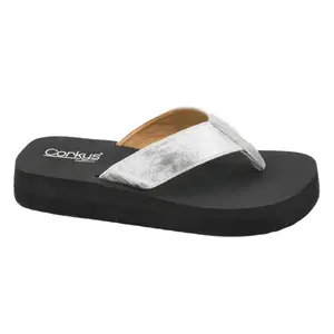 Corky Overboard Flip Flop Silver