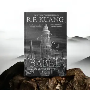 Babel: Or the Necessity of Violence: An Arcane History of the Oxford Translators' Revolution by R F Kuang (Paperback Book) | A Scifi/Fantasy Novel | Book Lover Pick