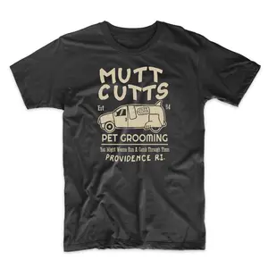 Mutts Cutts Pet Grooming 90's Funny Movie Unisex Tee