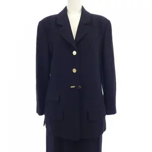 Pre-owned CHANEL Cotton Small Leather Goods Suit