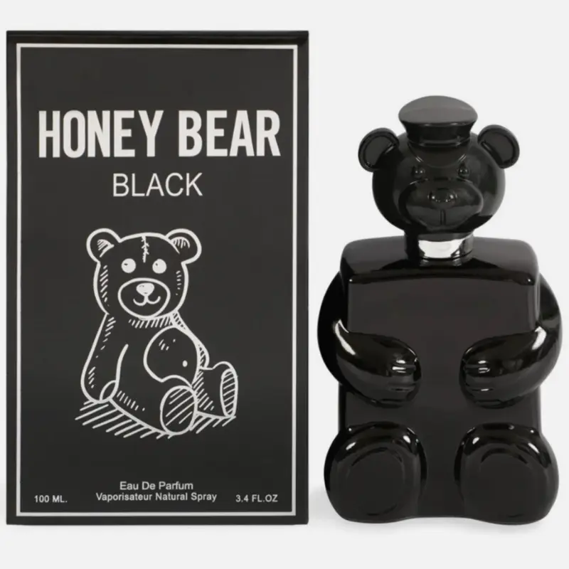 Men’s Honey Bear Black Cologne, 3.4oz EDP Fragrance