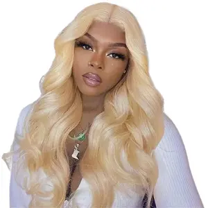 BGMgirl Hair 613 Blonde Body Wave 6*4 Wear Go Pre Plucked Hairline Pre Cut Lace Glueless Wig Lace Closure Wig  Human Hair Wig TikTokShopBlackFriday