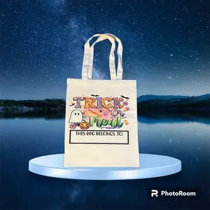 Halloween Trick or Treat Ghost Bag