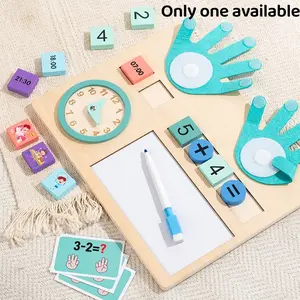 Mathematical Learning Toy for Kids Aged 3-6 Years Old, Educational Counting & Addition Game, Fun Math Practice for Children, Math Learning Tools