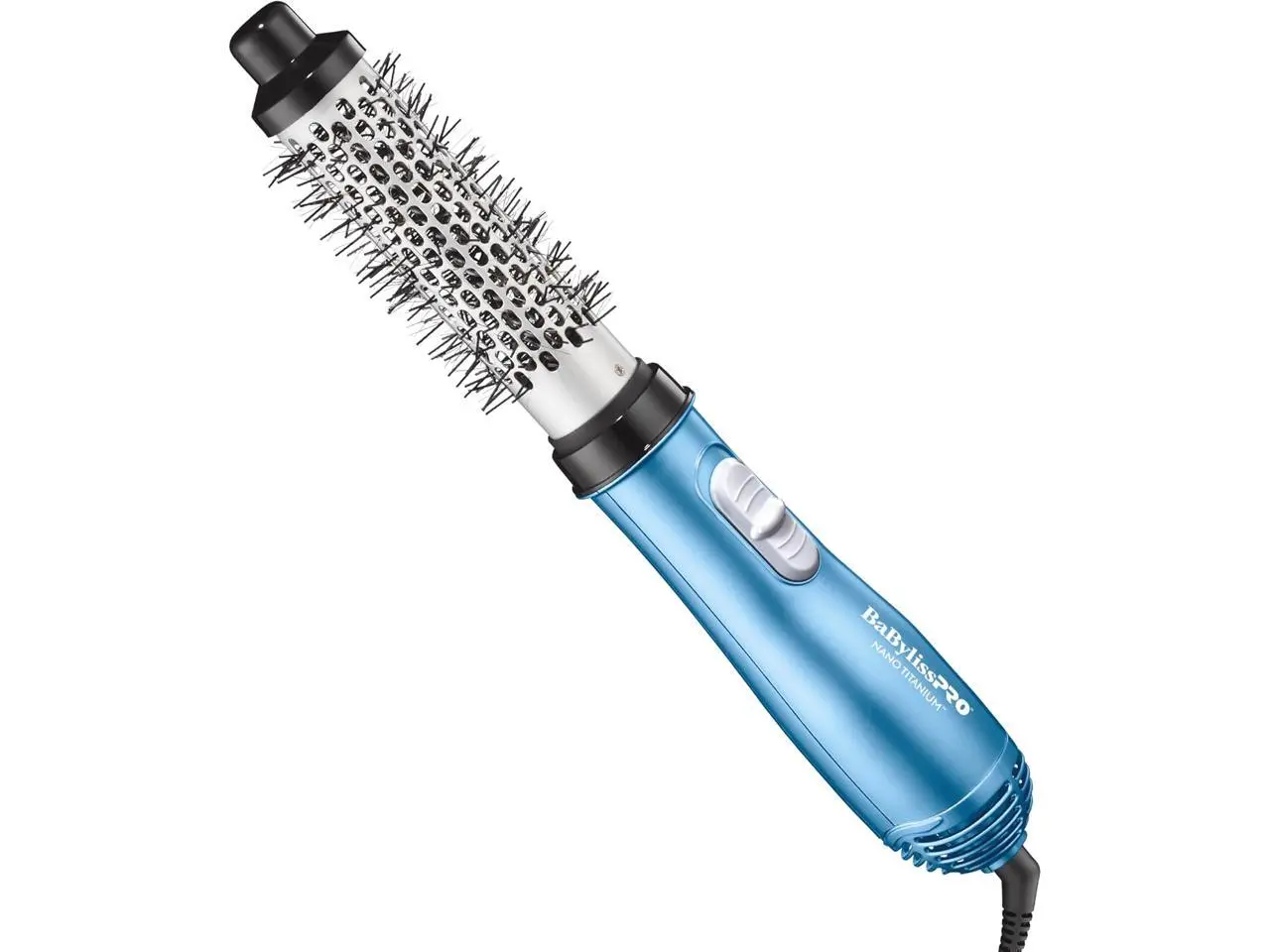 BaBylissPRO Nano Titanium™ 1.25" Soft-Bristle Hot Air Brush for hair styling, BNT21000