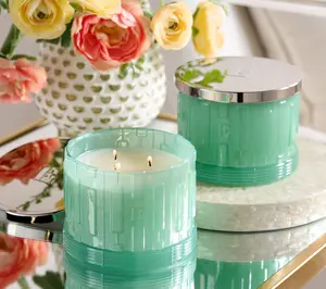 Elton John by Slatkin + Co. S/2 14oz Apple Mint Tea Candles