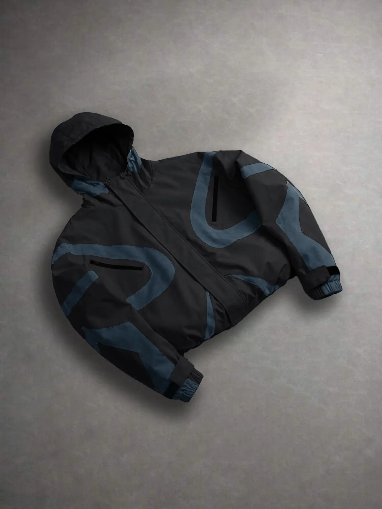 Men’s 90s vintage color-block hooded windbreaker, waterproof, with zip pockets—Gorpcore streetwear casual outdoor jacket for hiking, commuting, and everyday wear Menswear Coats Jackets Tops Man Long Sleeve Zipper Casual