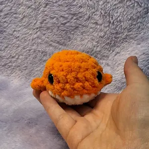 Handmade Crochet Pocket Whale (Multiple Options)