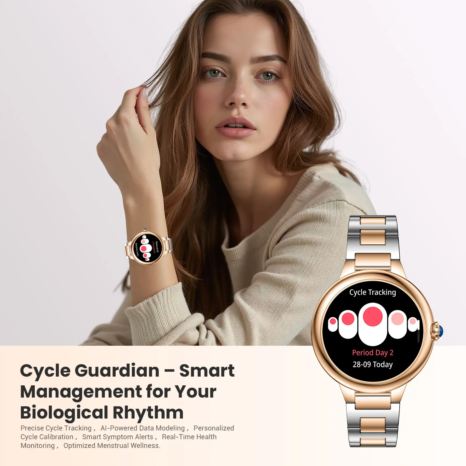SOUYIE 2026 DA GPT Smart Watch for Women, 1.19