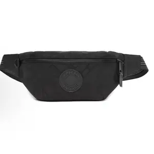 Pre-owned BURBERRY Nylon Belt Bags Sonny Black CPU1112