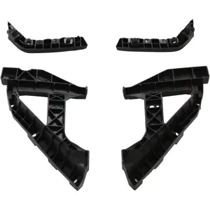 Front Headlight & Bumper Bracket Mount Support Retainer Compatible with 2016-2021 Civic Sedan Bumper Spacer Holder Replace 71140-TBA-A00 71190-TBA-A00 71193-TBA-A00 71198-TBA-A00