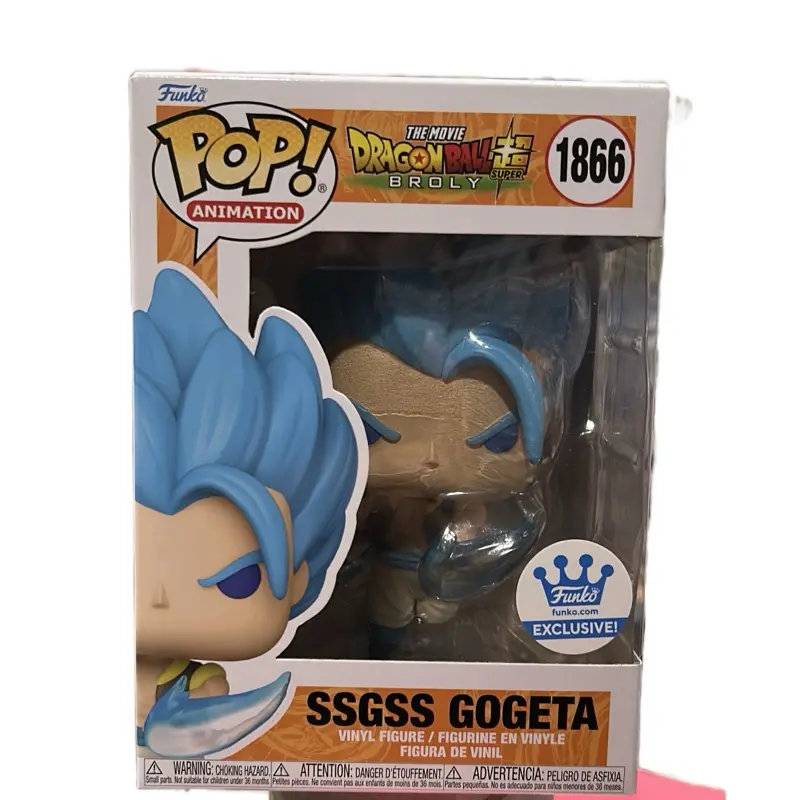 Funko Pop Collectible Figurine - SSGSS Gogeta Soft Vinyl Figure, Funko Exclusive Funko Pop Collectible Figurine - SSGSS Gogeta Soft Vinyl Figure, Funko Exclusive