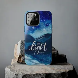 My God Turns my Darkness into Light Phone Case,phone Case Suitable for Iphone 11/12/13/14/15/16/17 Pro Promax Plus Air, Psalm 18:28 Bible Verse Art Phone Case