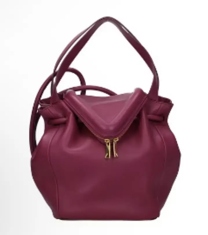 Pre-owned Bottega Veneta leather tote bags Beak Drawstring Bag unused new bag