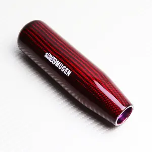 13CM Carbon Fiber MT Manual Transmission JDM 5 6 Speed Short shift knob for HONDA RSX CIVIC Type R S2000 Del Sol Acura Integra