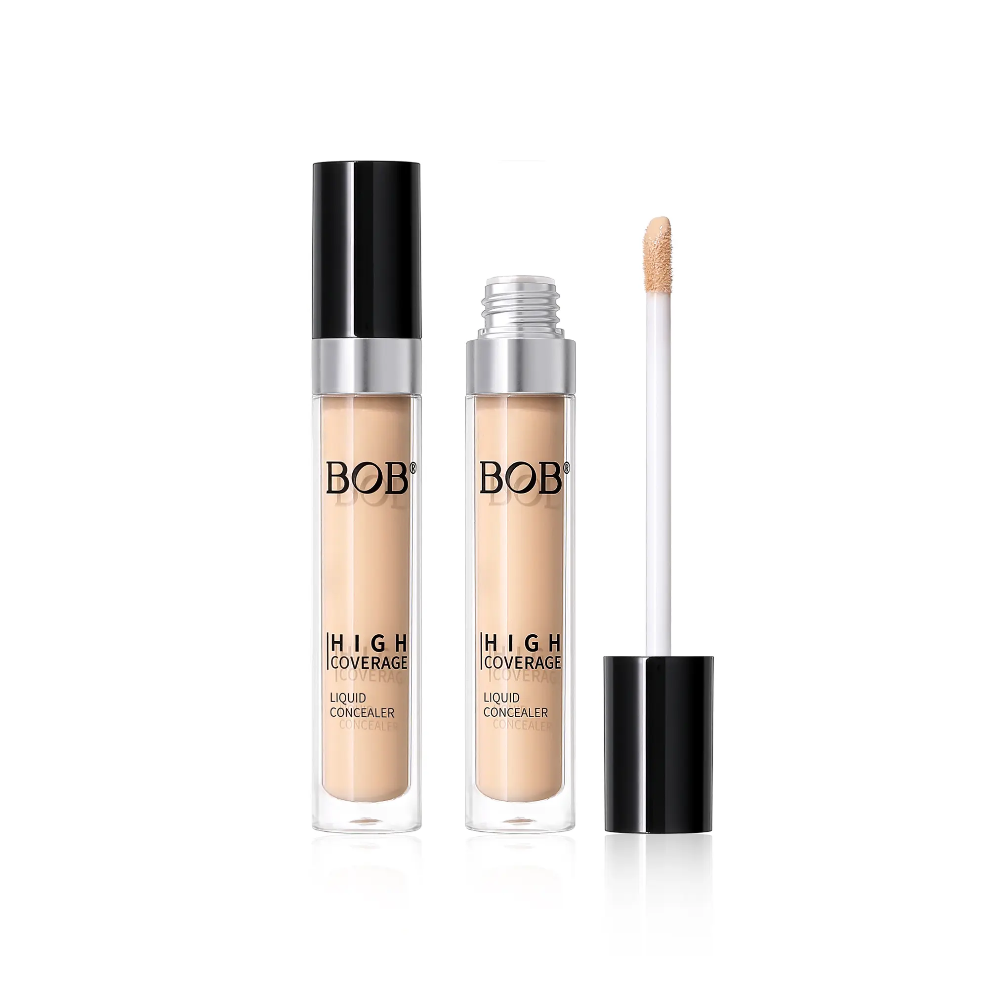 BOB Concealer features lightweight matte finish. It can be layered to cover dark circles, flaws and freckles perfectly. Waterproof & long wear, ideal for all skin types.
