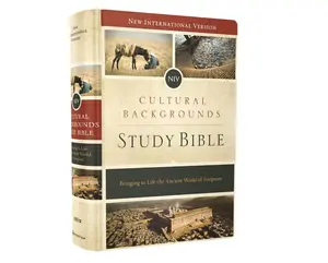 NIV, Cultural Backgrounds Study Bible (Context Changes Everything), Hardcover, Red Letter: Bringing to Life the Ancient World of Scripture Hardcover – Illustrated, August 23, 2016