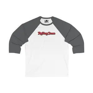 Rolling Stone Magazine Unisex 3\4 Sleeve Baseball Tee