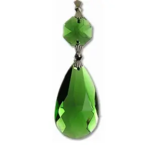 Green American Oval Crystals