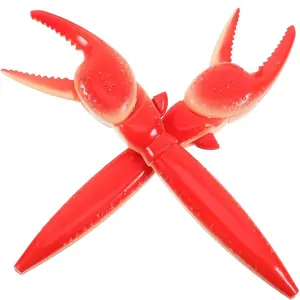 2/5Counts Novelty Crab Claw Ballpoint Pens, Crab Claw Pens, Funny Lobster Claw Ballpoint Pens Unique Writing Pens with Black Ink Fun Decompression Bulk Purchase Options Office Stationery Supplies