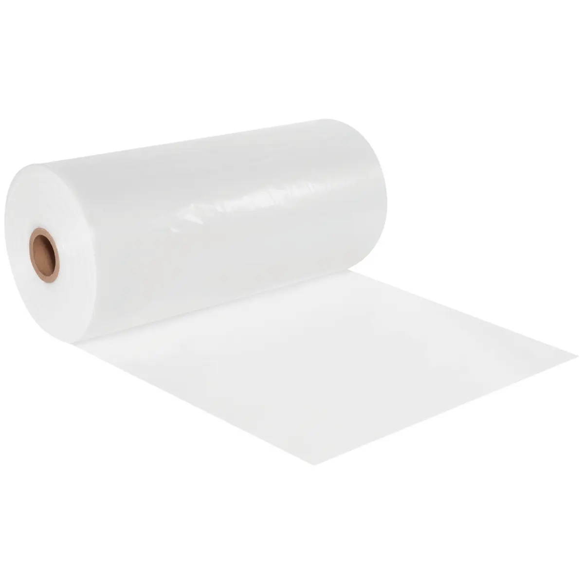 Global Industrial B2205094 Low Density Poly Tubing - 9 in. x 1075 ft. - 4 Mil - Clear - 1 Roll