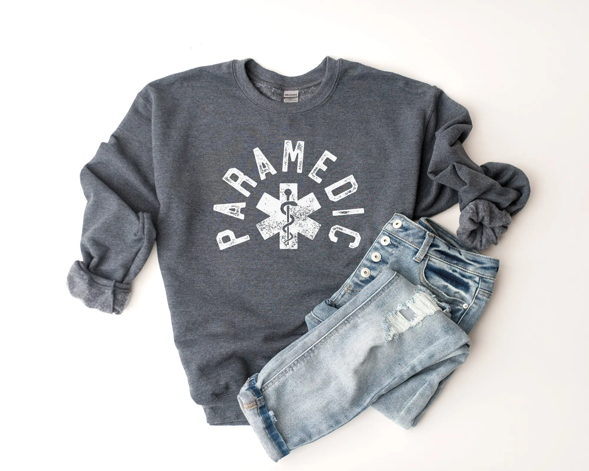Paramedic Sweatshirt, Paramedic Gift, Paramedic Crewneck, Gift for New Paramedic Grad, EMT Sweatshirt, EMT Gift, Emt Shirt