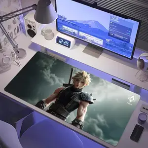 C-Cloud Strife Mouse Pad Mousepad Large Gaming LockEdge Thickened Computer Keyboard Table Desk Mat Gaming Room Accessories
