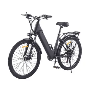 750W Tires 36V 13Ah 26x2 Removable LCD Display 7-Speed Disc Brakes for Adults e-bike Long Range Electric Bicycle