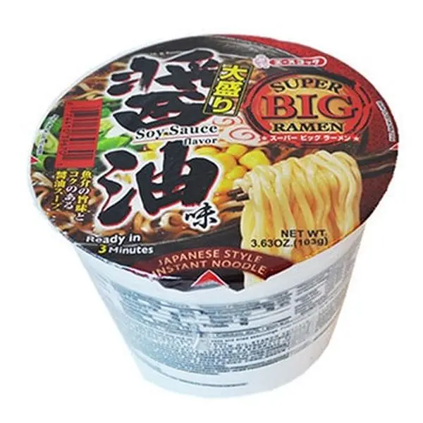ACECOOK Japan Jumbo Soy Sauce Ramen 103g - Authentic Japanese Instant Noodles