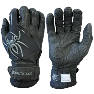 Spiderz PRO PREMIER Batting Gloves - Black/Graphite