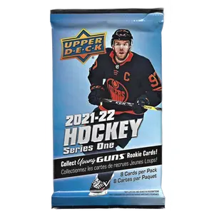 2021-22 Upper Deck Series 1 Hockey Blaster Pack (8 Cards)