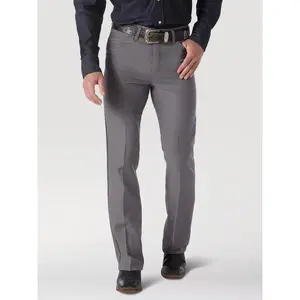 Wrangler Mens Wrancher Dress Jean -Grey ( SIZE UP, GARREN UNA TALLE MAS GRANDE)